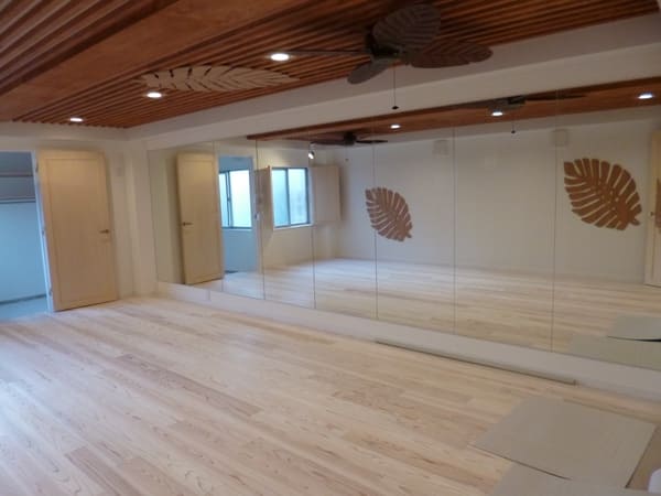 東京都江戸川区_フラダンス教室リフォーム_スタジオ_施工後