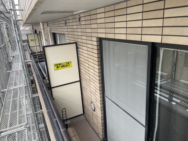 東京都板橋区_外壁リフォーム_ベランダ_施工後