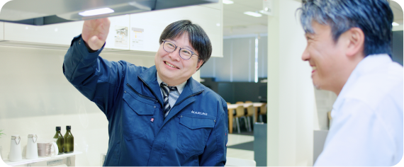 お客様対応の様子