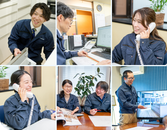 お客様対応の様子