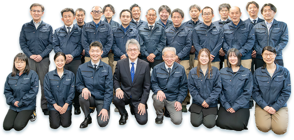 社員の集合写真