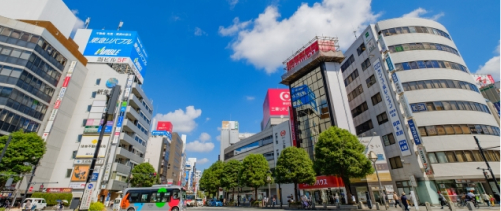 武蔵野市の景色